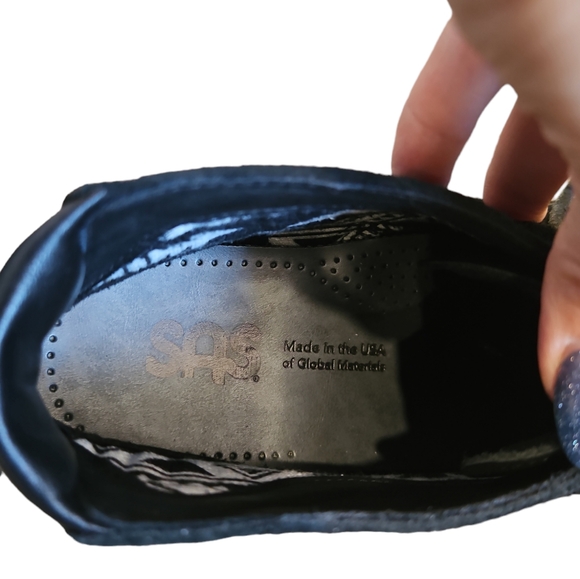 SAS Kich Lace Up Ankle Boot Leather Size 9M Women - Picture 13 of 13